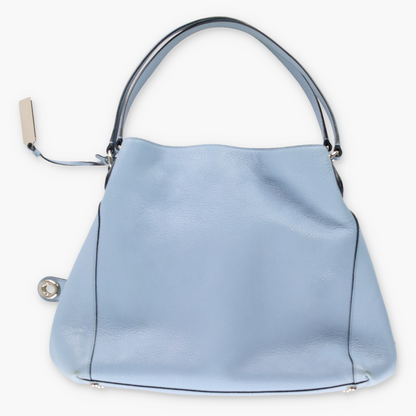 Vintage COCAH 36464 'Edie' Blue Pebbled Leather Bag *Aubs Vintage Sole Melbourne