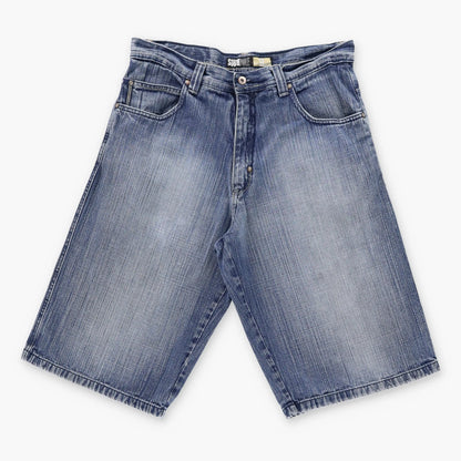 Vintage SOUTHPOLE Y2K Jorts Faded Denim Blue Jean Shorts (36)