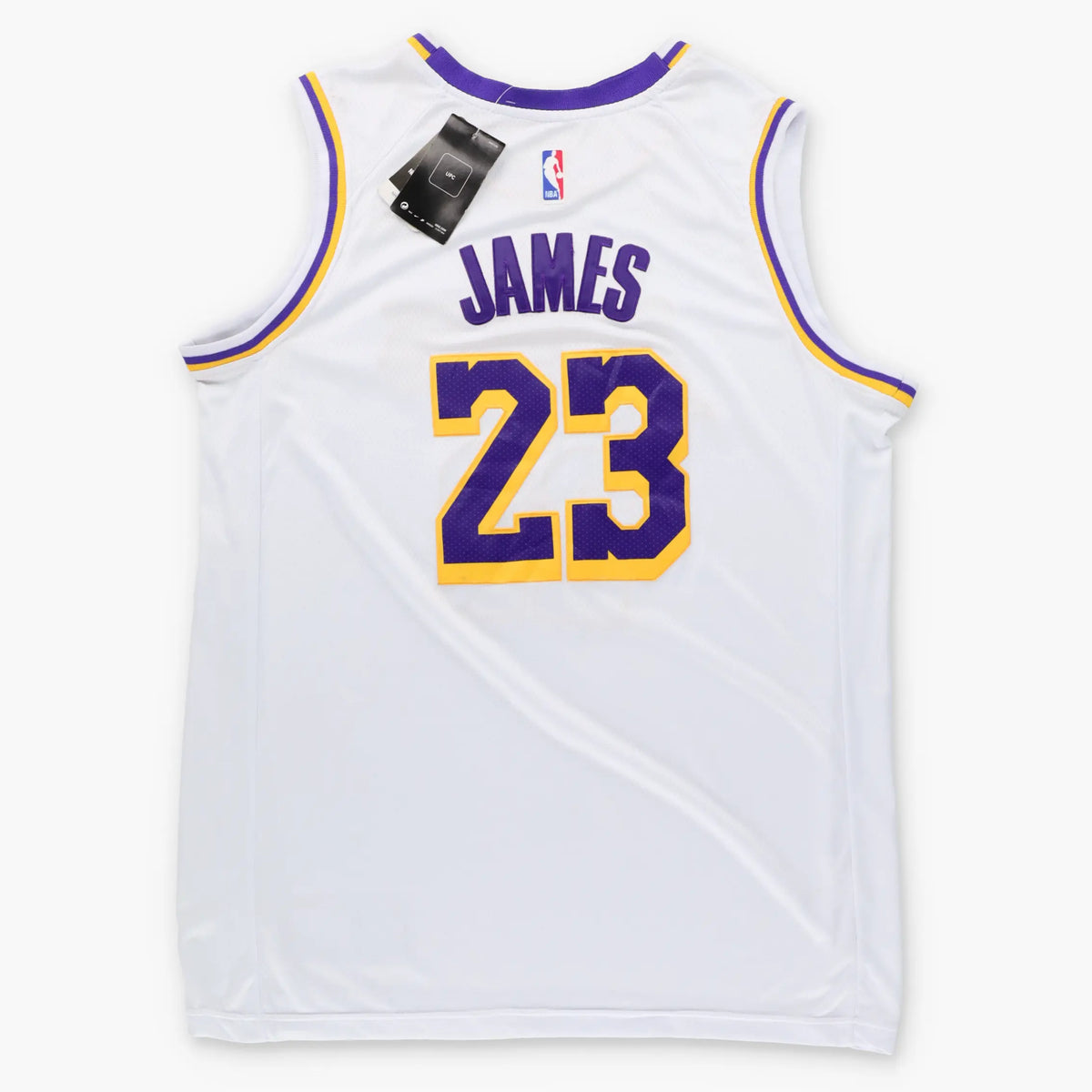 NIKE LeBron James #23 NBA Los Angeles Lakers Basketball Jersey With Original Tags (L-XL TALL)