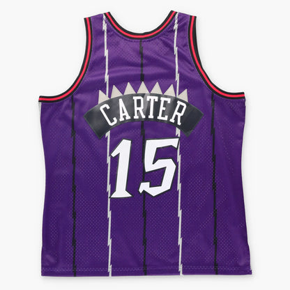 MITCHELL & NESS Toronto Raptors NBA #15 Vince Carter Throwback Basketball Jersey (XL)