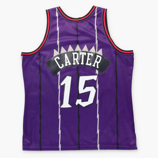 MITCHELL & NESS Toronto Raptors NBA #15 Vince Carter Throwback Basketball Jersey (XL)
