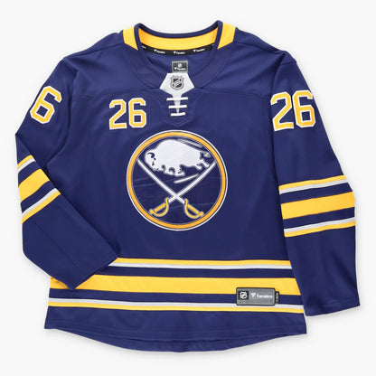 Buffalo Sabres NHL #26 Rasmus Dahlin FANATICS Hockey Jersey (XL-XXL)