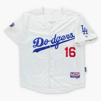 MAJESTIC Los Angeles Dodgers MLB #16 Andre Ethier Baseball Jersey (L)