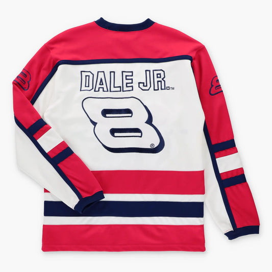 Vintage WINNER'S CIRCLE Budweiser Dale Earnhardt Jr. #8 Embroidered NASCAR Jersey With Original Tag (L)