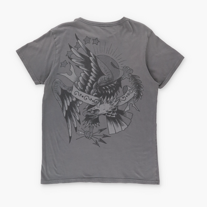 ED HARDY Y2K Embellished Snake Top Hat USA Made Purple Tee (M)