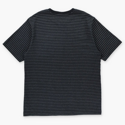 CARHARTT Black & Grey Striped Original Fit Pocket Tee (L-XL) ***COCO Vintage Sole Melbourne
