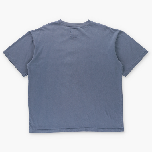 LOONEY TUNES Marine Corps Embroidered Bugs Bunny Light Blue T-Shirt (L)