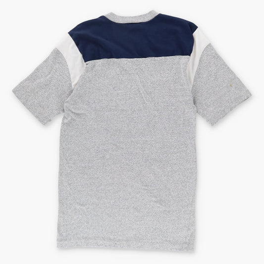 Vintage CHAMPION Michigan University 50/50 Grey Football T-Shirt (XS-S)