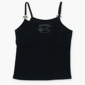 HARLEY DAVIDSON Y2K Logo Charm Shelf Bra Cami Tank Top (Women's M)