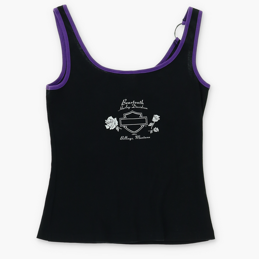 HARLEY DAVIDSON "Spirit Winds" Y2K Tank Top USA Made (Women's M)