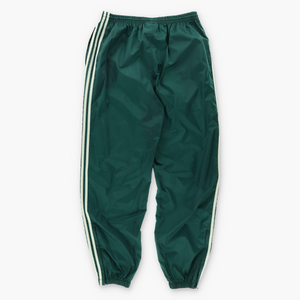 ADIDAS 3-Stripe Zipped Elastic Cuff Green Track Pants (XL)