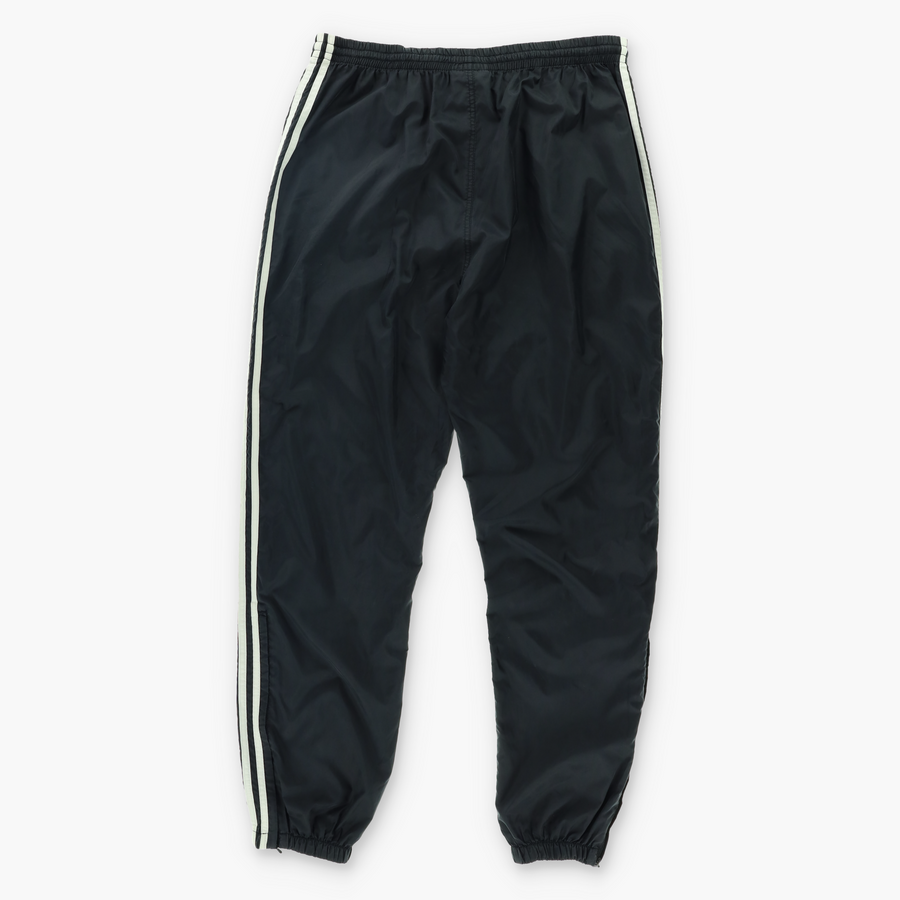 ADIDAS 3-Stipe Classic Black Zip Cuff Track Pants (L)