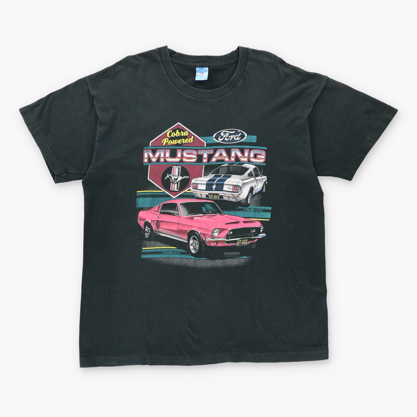 Vintage FORD MUSTANG Shelby GT500 Single Stitch USA Made T-Shirt (XL) Vintage Sole Melbourne