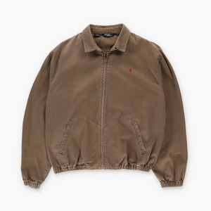 RALPH LAUREN POLO Brown 'Harrington' Jacket USA Made (L)