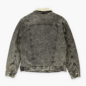 LEVI'S Fleece Lined Denim Trucker Jacket (M)