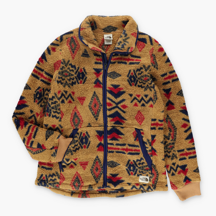 THE NORTH FACE 'Campshire' Geometric Aztec Fleece Jacket (M-L)