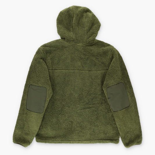 THE NORTH FACE Green 'Campshire' 1/4 Zip Fleece Hoodie (L)
