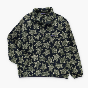 PATAGONIA 'Synchilla' 90s Turtle 1/4 Snap Fleece Sweatshirt Canada Made (XL)