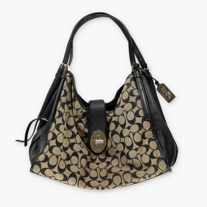 COACH 'Madison Carlyle' 32907 Signature Print Hobo Bag