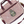 JUICY COUTURE Pink Velour Messenger Laptop Bag