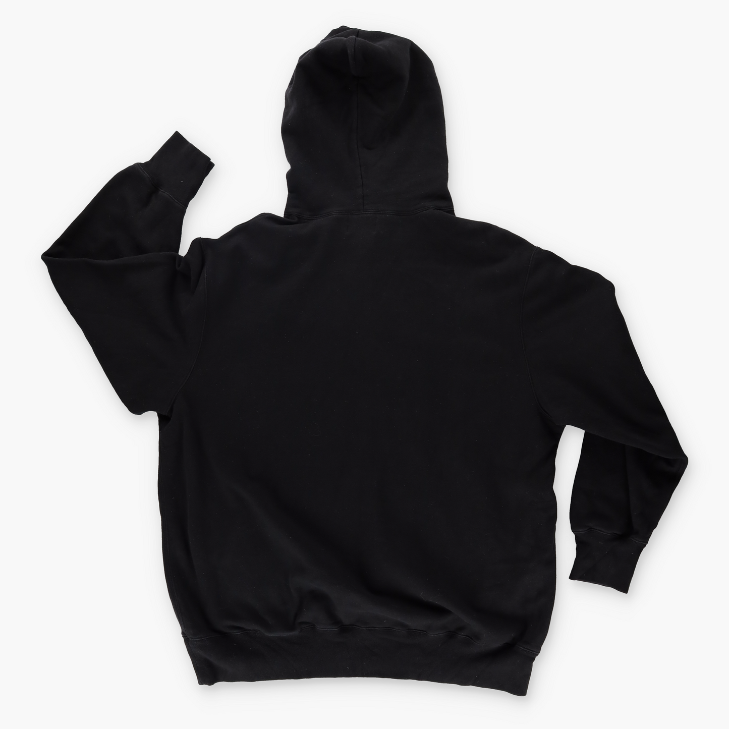 RALPH LAUREN POLO Embroidered Spell Out Black Hoodie Sweatshirt (XXL-XXXL)
