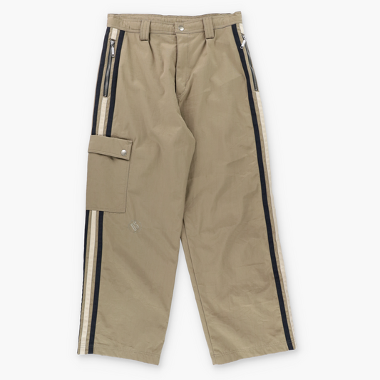 Vintage DS Khaki Embroidered Logo Cargo Snow Pants (L) ***COCO Vintage Sole Melbourne