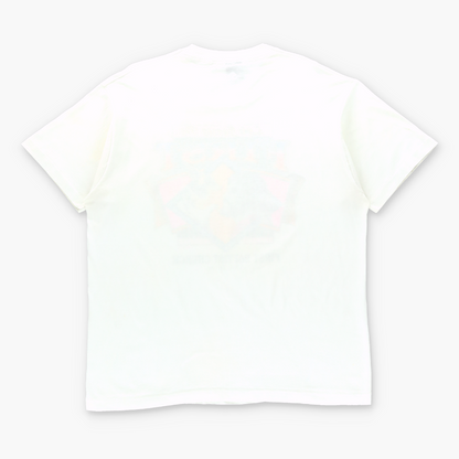 Vintage 1992 "Let Jesus Be First" Texas Baptist Church USA Made White Tee (L-XL) Vintage Sole Melbourne