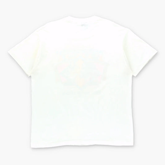 Vintage 1992 "Let Jesus Be First" Texas Baptist Church USA Made White Tee (L-XL) Vintage Sole Melbourne