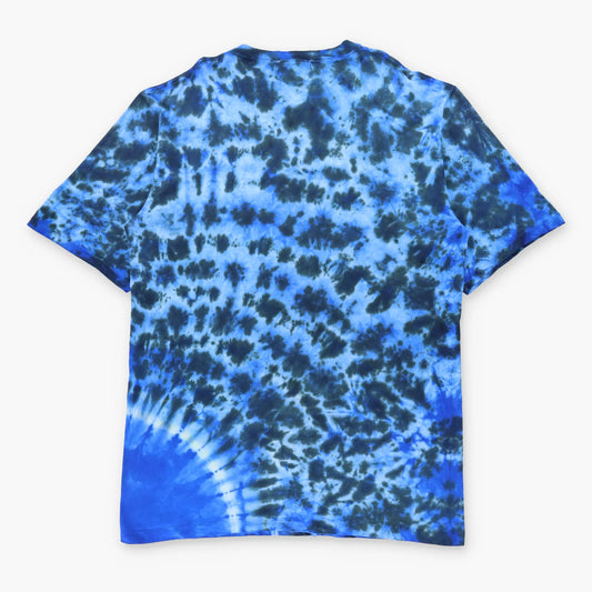 Vintage 1997 SUPERMAN DC COMICS Cosmic Blue Tie-Dye USA Made Single Stitch Comic Tee (XXL TALL) ***COCO Vintage Sole Melbourne