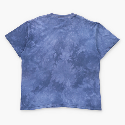 THE MOUNTAIN Vintage Snowy Forest Stag & Doe Deer Blue Tie-Dye T-Shirt (XXL) Vintage Sole Melbourne