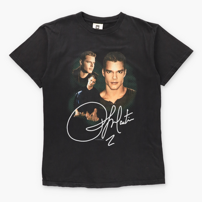 Vintage 1999 Ricky Martin USA Made WINTERLAND Black T-Shirt (M-L TALL) Vintage Sole Melbourne