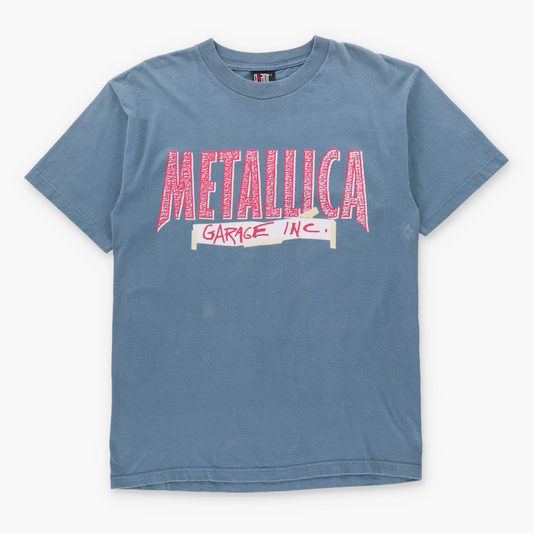 Vintage METALLICA 'Garage Inc.' Double Sided Heavy Metal Band Tee (L) Vintage Sole Melbourne