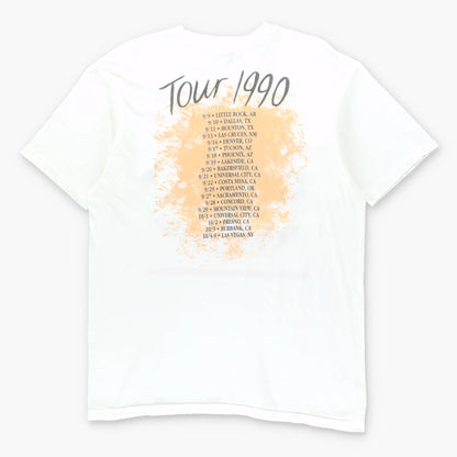 Vintage 1990 THE HIGHWAYMEN White USA Made Country Music Tour Single Stitch Tee (L-XL)