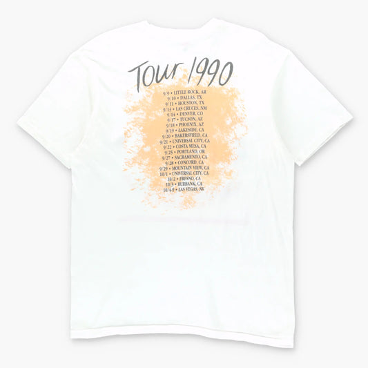 Vintage 1990 THE HIGHWAYMEN White USA Made Country Music Tour Single Stitch Tee (L-XL)