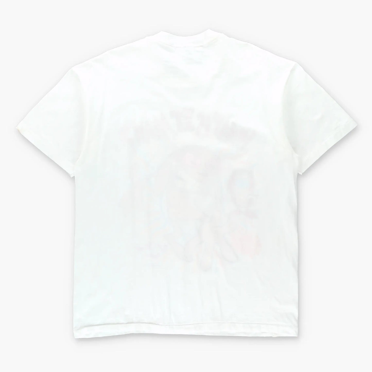 Vintage 1992 REN & STIMPY "What Is It Man?" USA Made White Single Stitch Cartoon T-Shirt (XL)