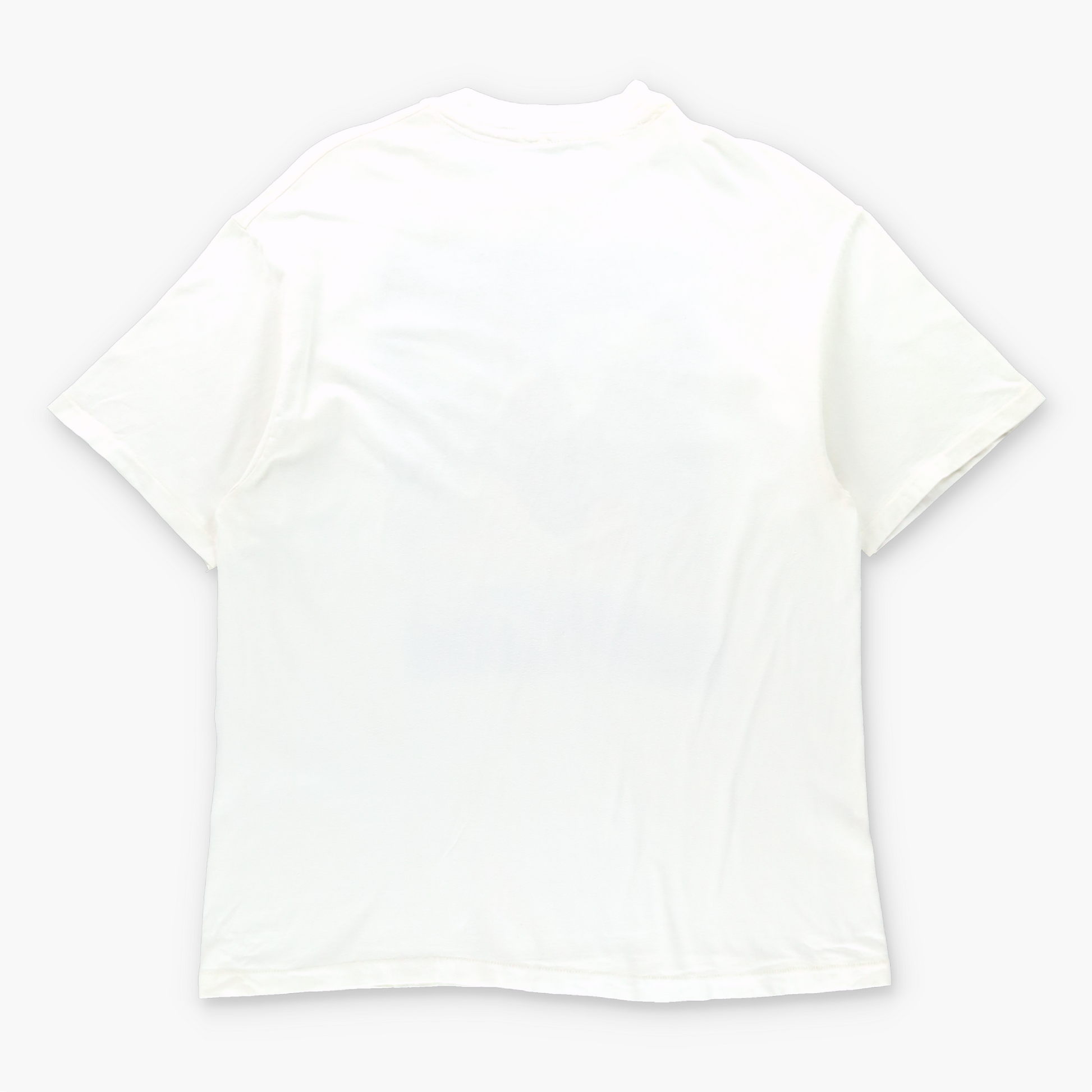 Vintage 90s ANGEL TIMES MAGAZINE Mihael White Single Stitch T-Shirt (L) Vintage Sole Melbourne