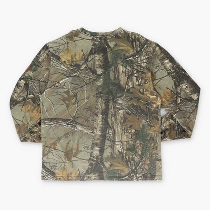 CARHARRT X REALTREE Camouflage Long Sleeve Pocket Tee (M-L)