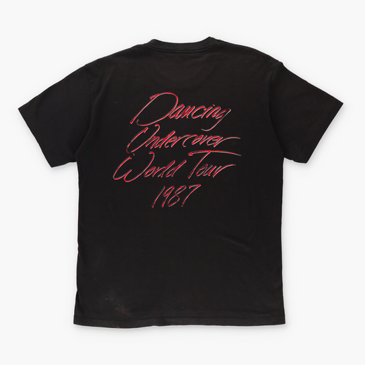 VINTAGE 1986 RATT 'Dancing Under Cover' World Tour Single Stitch Band Tee (S-M)