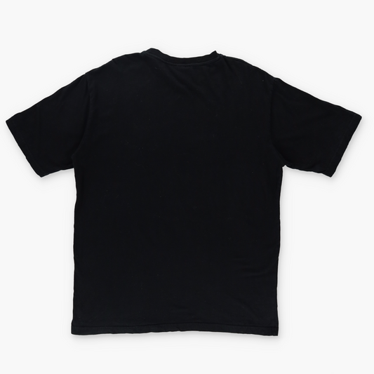 SOUTH POLE Y2K Plaid Logo Grunge Black & Purple Tee (XL-XXL)
