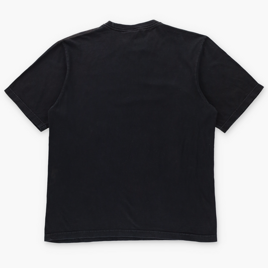 SOUTHPOLE Silver Glitter "Truth & Liberty" Black Y2K Style TShirt (L-XL)