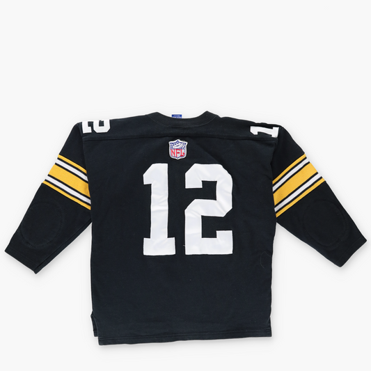 CHAMPION 'USA Made' NFL Pittsburgh Steelers Vintage Collection Knit Sweatshirt (L)
