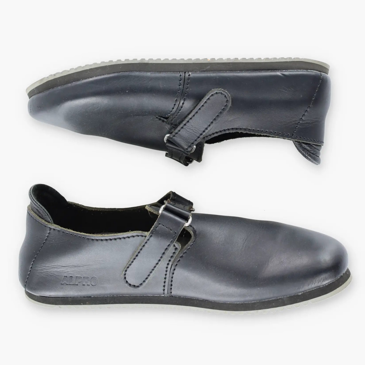Vintage BIRKENSTOCK Alpro Germany Made Black Clog Shoes (37)