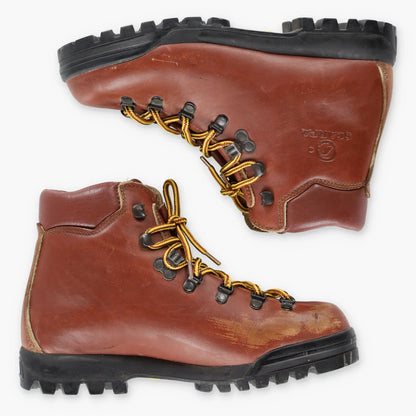 Vintage SCARPA Italy Made Brown Lace Up Hiking Boots (37.5)