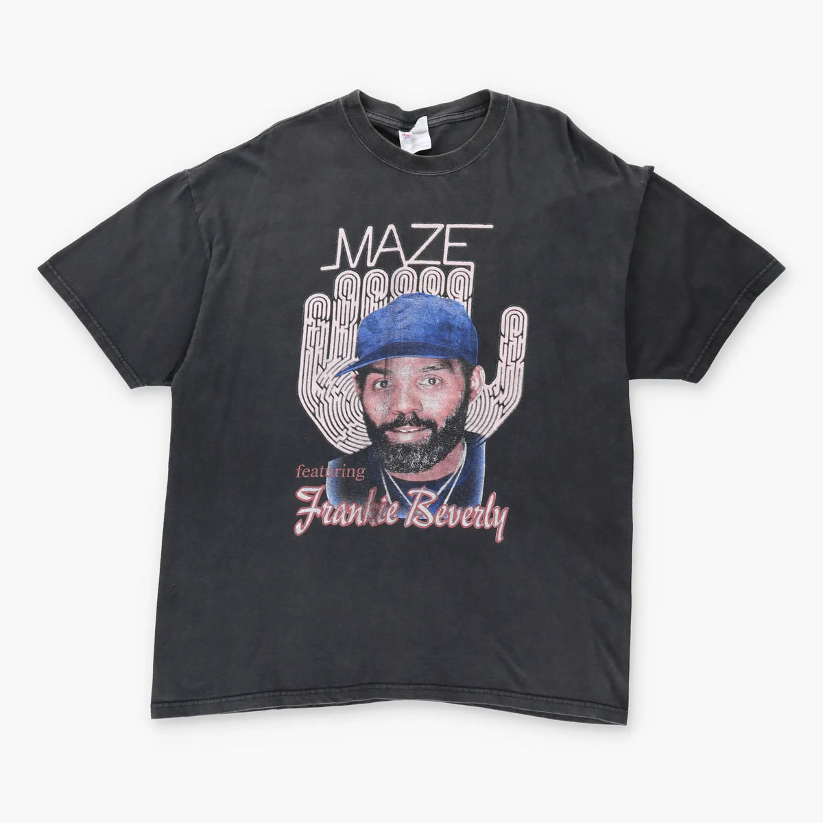 Vintage MAZE Y2K 'Featuring Frankie Beverly' Soul Funk Music T-Shirt (XL)