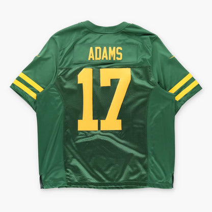 NIKE Embroidered Swoosh Logo NFL Green Bay Packers #17 Davante Adams Jersey (XL-XXL)