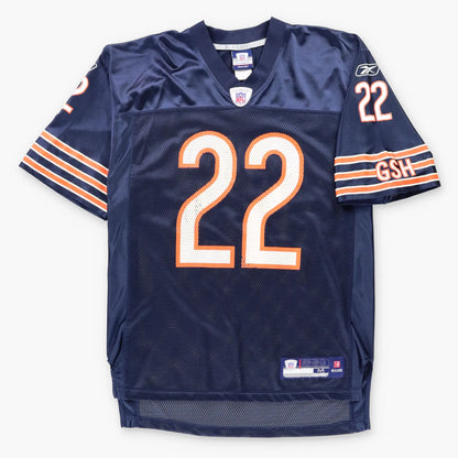 REEBOK Chicago Bears NFL Matt Forte #22 Navy Blue American Football Jersey (M TALL)