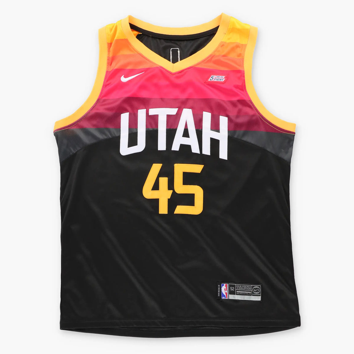 NIKE Utah Jazz NBA Donovan Mitchell #45 City Edition Swingman Jersey (L-XL)
