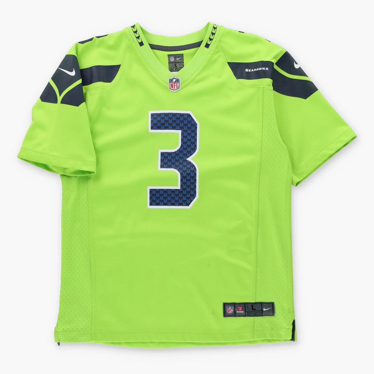 NIKE Seattle Seahawks NFL Russell Wilson #3 Jersey (S-M)