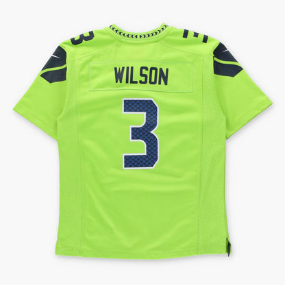 NIKE Seattle Seahawks NFL Russell Wilson #3 Jersey (S-M)