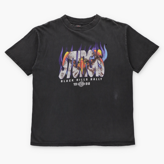 Vintage 1998 HARLEY DAVIDSON 'Sturgis Black Hills Rally' USA Made T-Shirt (L-XL)